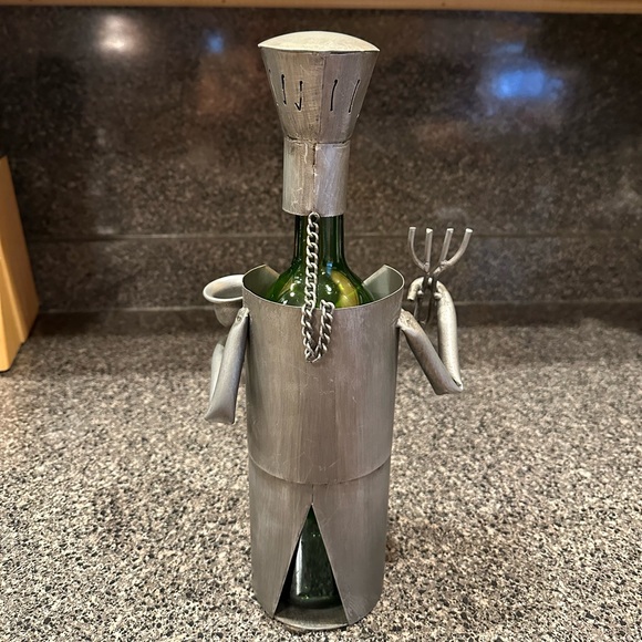 Chef Decorative Wine Holder - Picture 4 of 8